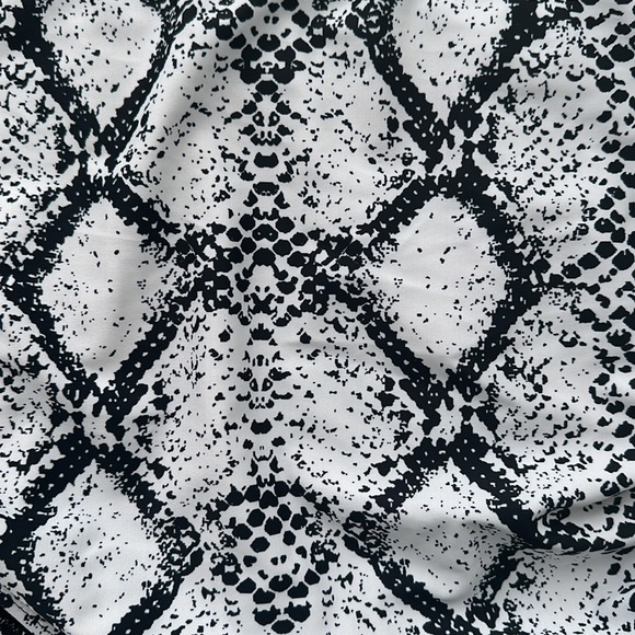 Summer Mae Maternity Swimsuit high waist bikini bottom black and white size M - Picture 5 of 6